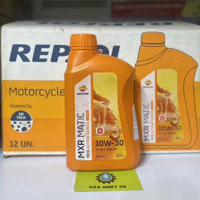 Nhớt Repsol Matic 4T 10W30 MB 800ML dành cho xe ga